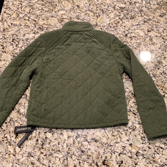 [BlankNyC} Cropped Olive Zip Front Jacket - Picture 8 of 14